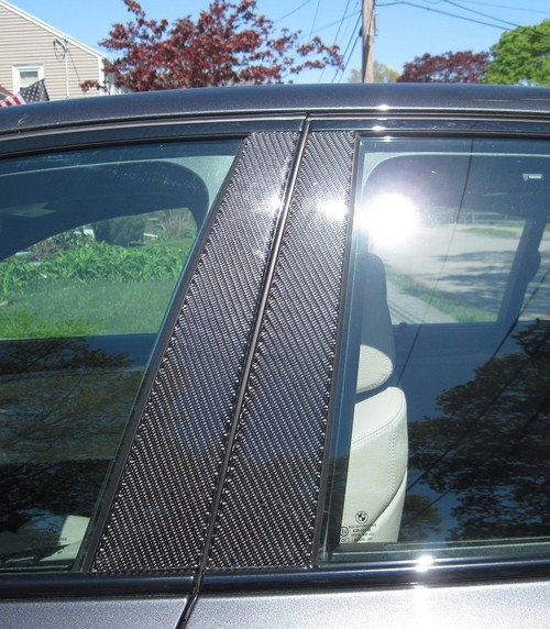 Lincoln MKZ 2007-2009 Real Carbon Fiber Pillar Posts Trim 6PCS