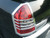 Chrome ABS plastic Tail Light Bezels for Chrysler 300 2005-2007