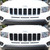 Glossy Black Grille Overlay for Jeep Compass 2011-2017