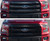 Glossy Black Grille Overlay for Ford F150 Lariat 2015-2017