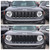 Glossy Black Grille Overlay for Jeep Renegade 2015-2019