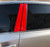 Mercedes C Class Sedan 2008-2014 Painted Pillar Posts Trim 6PCS
