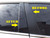 Lincoln Town Car 1998-2011 Glossy Black Pillar Posts Trim 6PCS
