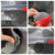 Real Carbon Fiber Gas Door Cover Trim for Chevy Camaro 2010-2015