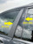 Acura TL 2004-2008 MATTE BLACK Textured Pillar Posts Door Trim 6PCS
