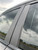 Acura RL 2005-2012 MATTE BLACK Textured Pillar Posts Door Trim 6PCS