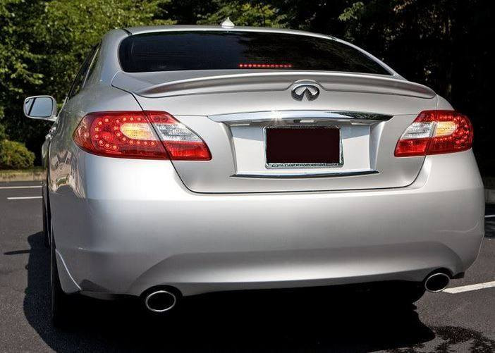 Infiniti Q70 2014 Factory Lip No Light Rear Trunk Spoiler - 707 ...