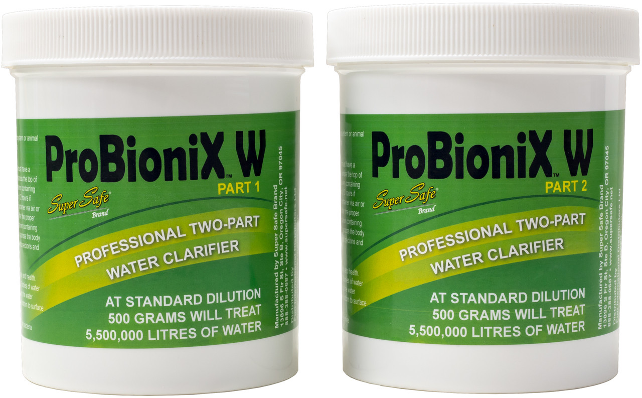 ProBioniX W 2-part Water Clarifier for Ponds, Lakes and Reservoirs