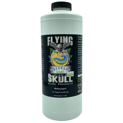 Flying Skull Spread Coat 1 Litre Bottle Image