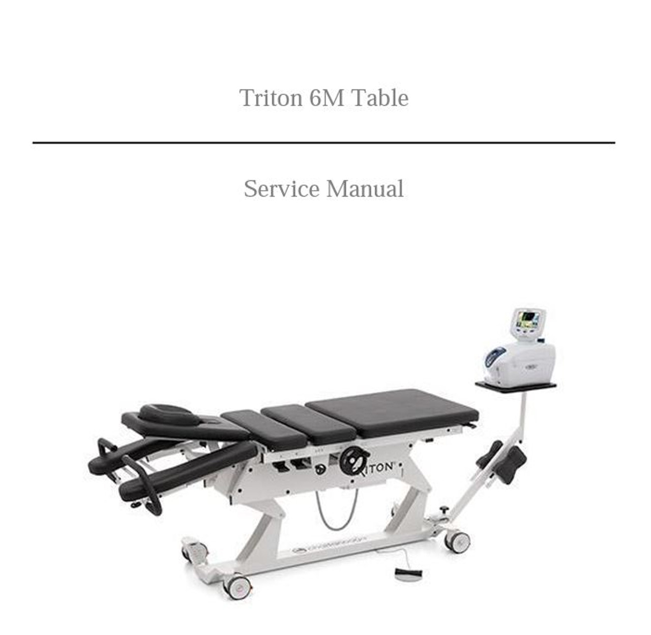 Looking for a Chattanooga Triton 6M Service Manual, Chattanooga 6M Table, Chattanooga Triton Table, Triton 6M Manual, Chattanooga Manual, Chattanooga 6M, Chattanooga Decompression Table Manual, 6M Manual?