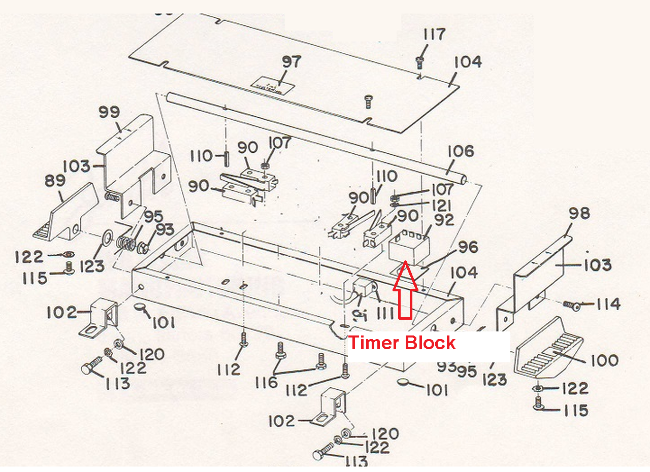 Zenith Sure Step Replacement 24V Timer Block