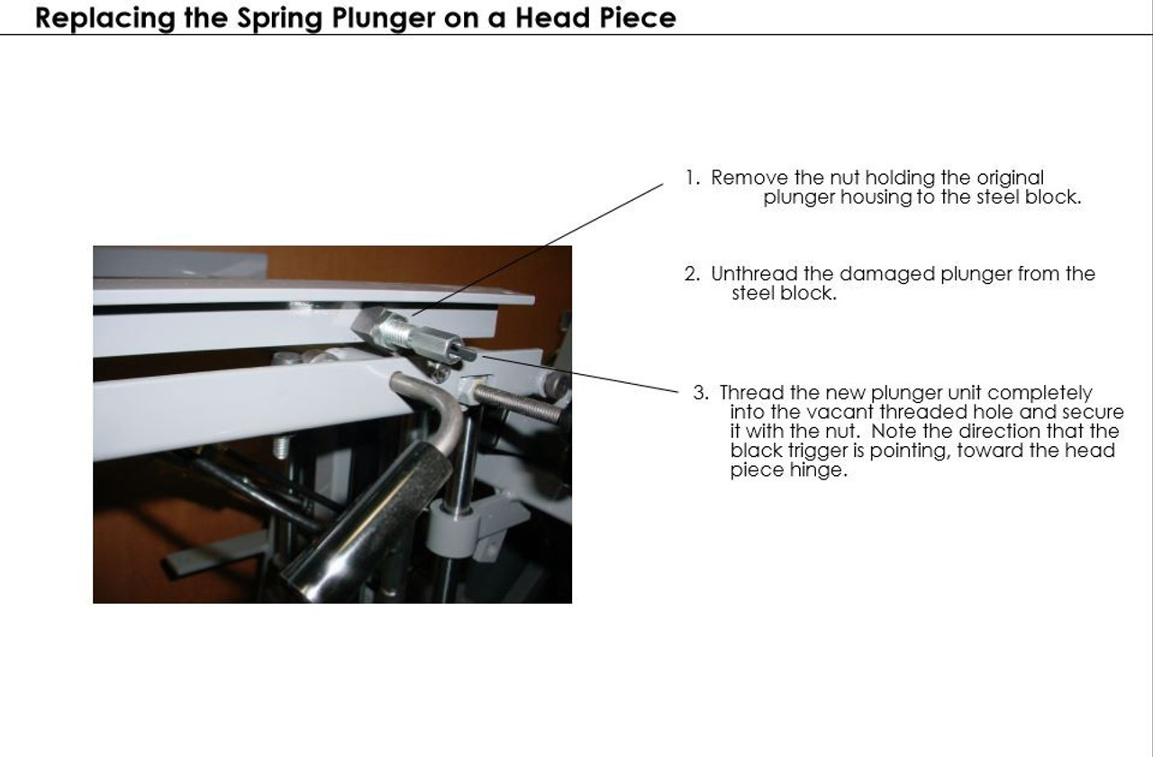 Hill Forward /Toggle Control Bar Plunger