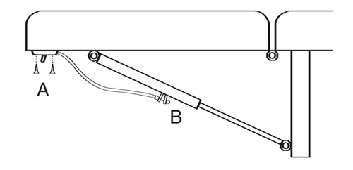 Instructions for Replacing the Hill Tilt Head Cable, How to Change Hill Tilt Head Cable, Hill Tilt Head Cable, Hill Cable, Hill Tilt Cable, Hill Head Cable, Hill Table parts