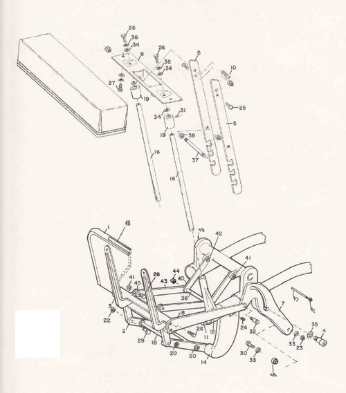 Zenith Ankle Rest Guide Support LEFT