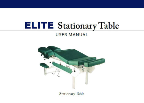 Elite Stationary User Manual PDF Download