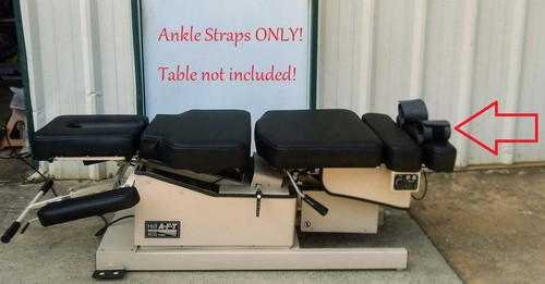 Looking for Hill Flexion Table Replacement Ankle cuffs, Hill Flexion Table Ankle Straps, Hill Ankle Straps, Hill Table Ankle cuff, Hill Flexion Table, Replacement Ankle Straps, Hill Table Ankle Straps, Ankle cuff, Table Ankle Straps, Chiropractic Table Ankle cuff?