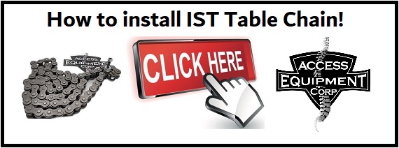 Tips on how to install IST Table Chain