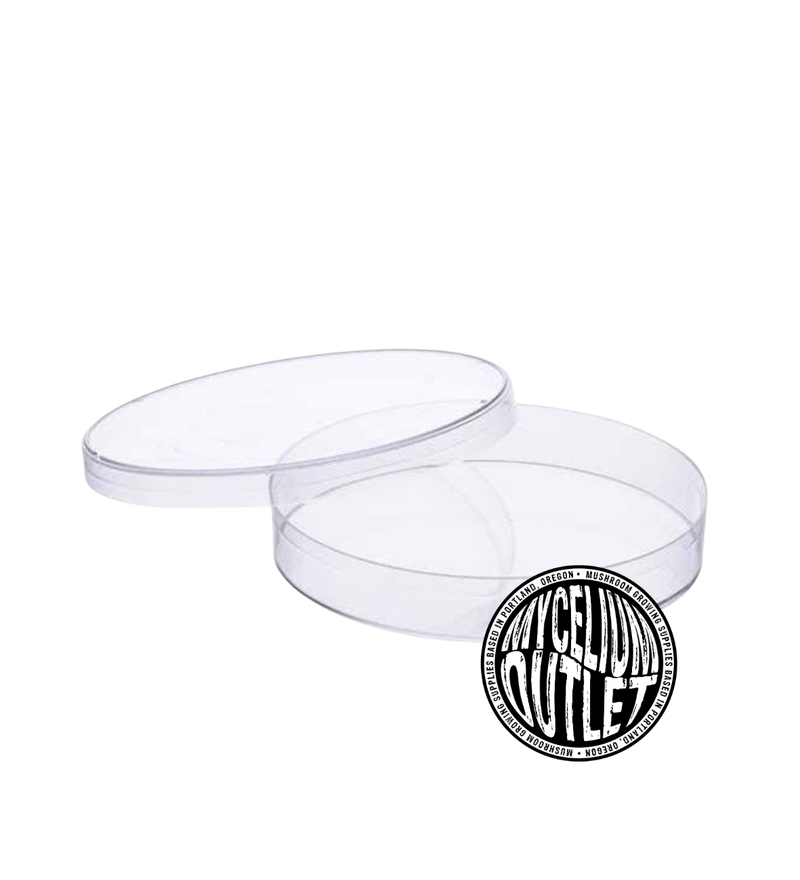Petri Dish, Sterile, 100mm x 15 mm, 25 per Bag, Clear