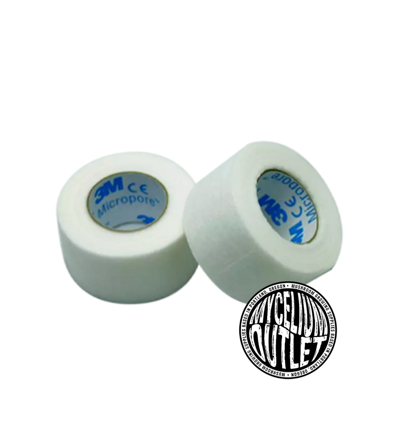 3M Micropore Paper Tape - White, 1" x 10yds - 2 pcs