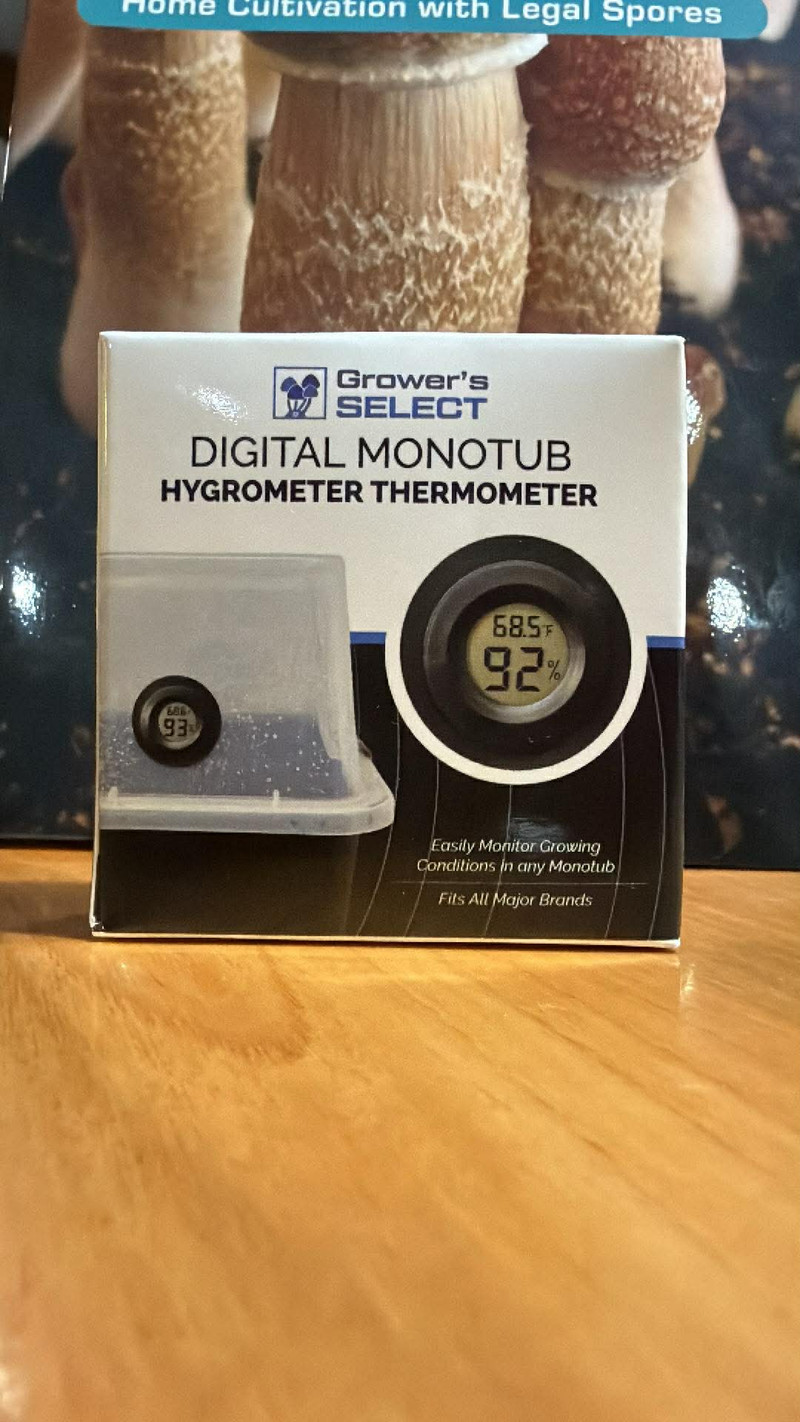 Digital Monitub Hygrometer/Thermomet