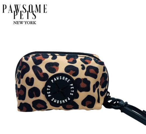 WASTE BAG HOLDER-LEOPARD