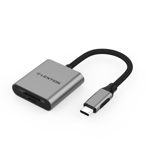 USB C to SD/Micro SD Card Reader, Type C SD 3.0 Card Adapter for 2020-2016 MacBook Pro 13/15/16 Samsung S20/S10/S9/S8/Plus/Note