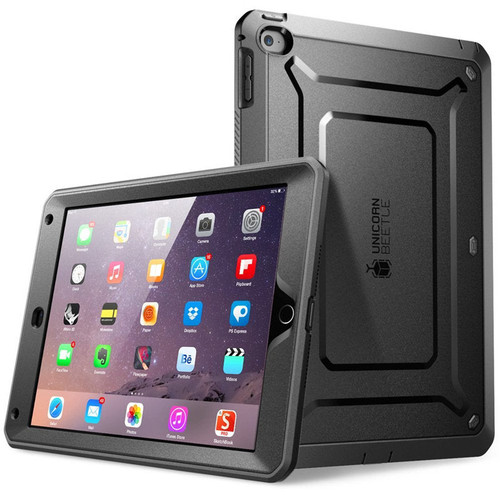 For iPad Mini/Mini 2 3 Case UB Pro Full-body Rugged Dual-Layer Hybrid Protective Cover with Built-in Screen Protector