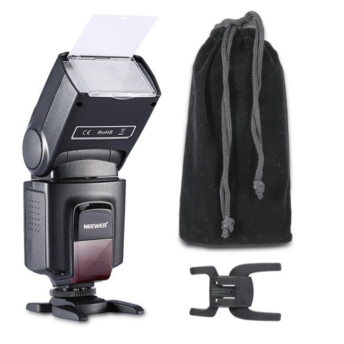 Flash Speedlite for Canon 6D/60D/700D/Nikon D7100/D90/D7000/D5300/All Cameras With Standard Hot Shoe+Softbox