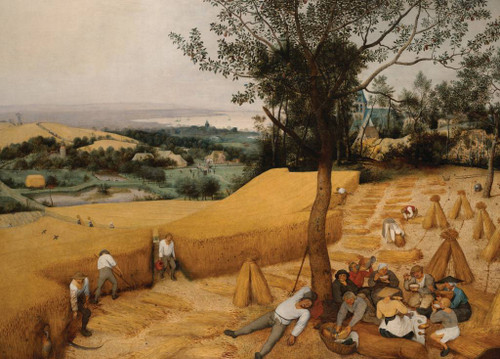 The Harvesters - Pieter Bruegel the Elder - Greetings Card