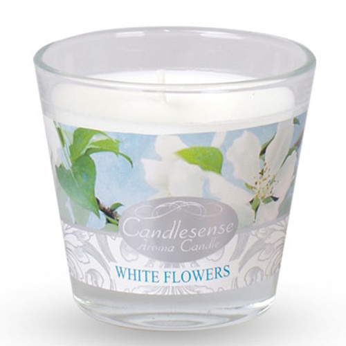 Scented Jar Candle - White Flowers