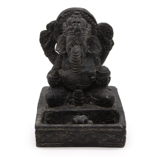 Ganesh Fengshui Incense Holder (black antique)