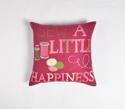 Typographic Cushion cover