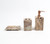 Brown Marble Classic Bath Accessories Set