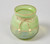 Frosted Green Glass Votives (Set of 2)