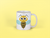 Adorable Caterpillar Insect Personalised Your Name Gift Mug