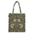 William Morris Pimpernel and Thyme Green - Flat Bag