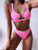 Sexy Swimsuit Women Swimwear One Piece Bodysuit Push-Up Padded Solid Bikini set Swimwear Swimsuit Bathing Beachwear biquini