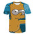 Men T-Shirt Funny Homer Simpson And his Son 3D Printed Shorts Sleeve T-shirt Fashion Casual Tops & Tees Brand Unisex Clothing