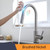 Smart Touch Kitchen Faucets Crane For Sensor Kitchen Water Tap Sink Mixer Rotate Touch Faucet Sensor Water Mixer