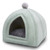 Foldable Pet Dog Cat Tent House Kennel Winter Warm Nest Soft Sleeping Mat Non-slip Bottom Cats Nest Puppy Cave Dogs Sofa House