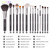 Makeup Brushes Professional Natural Goat Hair Make Up Brush Foundation Powder Contour Blending Beauty Cosmetic Brushes