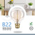 G95 B22 60W Dimmable Retro Globe Vintage Industrial Bulb~3080