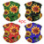 4 Pack Unisex Cycling Face Cover Bandanas Outdoor Headband Scarf Neck Windproof Sun Protection Windproof Anti-uv Face Scarf