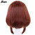 My Hero Academia OCHACO URARAKA Auburn Brown Short Straight Bob Synthetic Cosplay Wig Role Play Halloween Costume парик