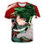 My Hero Academia Boku no hero Shirts 3D Print T shirt Hipster Cosplay Unisex tshirt Casual Boys Skateboard Hip-Hop