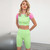 Seamless Color Patchwork Yoga Suit Women Gym Clothes Short Sleeve Crop Top Shorts Sports Tracksuit Fitness Workout Outdoor Set