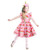 Girls Dress Rainbow Horse Prints Kids Party Dresses for Girl Summer O-neck Slim 5 6 7 8 9 10 Year Children Princess Costume