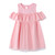 Girls Summer Dress  Ruffle Sleeve Mesh Sweet Toddler Kids Princess Dresses Solid Color Children Wedding Costume