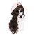 Long Curly Lolita Wigs with Bangs Blonde Chocolate Harajuku Cosplay Wig Heat Resistant Synthetic Hair Party