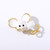 Zircon Mouse Brooch Pin Men Rhinestone Rat Animal  Brooches For Women Gold Stainless Steel Female Jewelry Accessories Pins Gifts